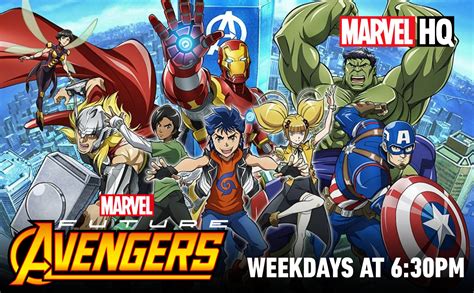 Marvel Hq India To Premiere Marvel Future Avengers Anime Series On May