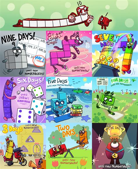 Numberblocks Countdown Spelling Test Website Images Block Party Love Photos 4th Birthday