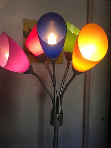 100% price match and free shipping at yliving.com. IKEA 5 light floor lamp - multi color shades and sturdy ...