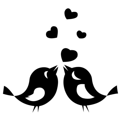 10 Love Birds Free Clip Art Svg Images Free Svg Files Silhouette And