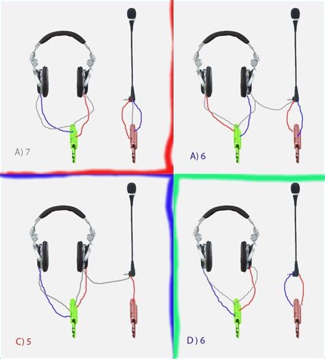 Headphones Wiring Color Code