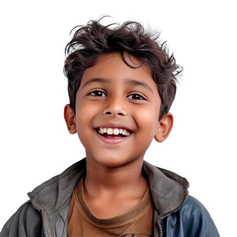 Premium Ai Image Indian Child Model Smiling