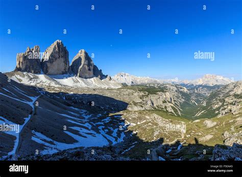 Three Peaks Sesto Dolomites Italy Hi Res Stock Photography And Images