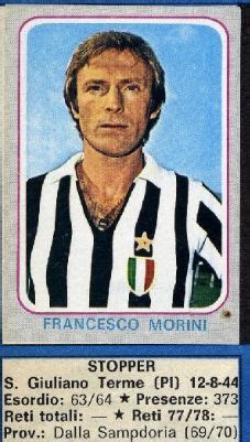 É il 1969, sta nascendo una nuova juve ricca di. FRANCESCO MORINI 1978-79 JUVENTUS nel 2020 | Juventus, Calciatori, Calcio