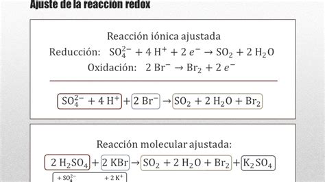 Pau Química Junio 2016 Ajuste Y Estequiometría De Una Reacción Redox
