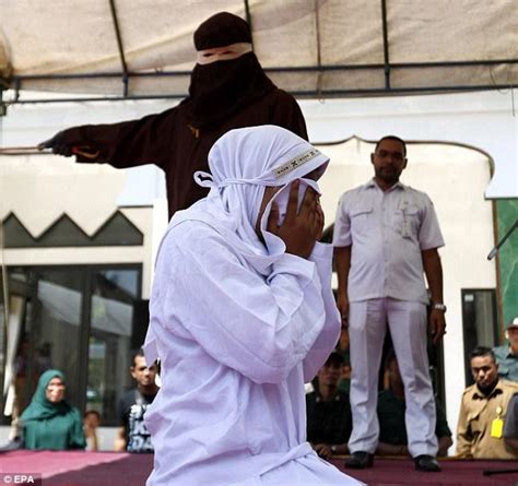 Indonesian Woman And Man Brutally Flogged For Allegedly Having Sex Outside Marriage