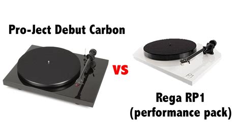 How To Decide Between Rega Rp1 Performance Pack And The Pro Ject Debut