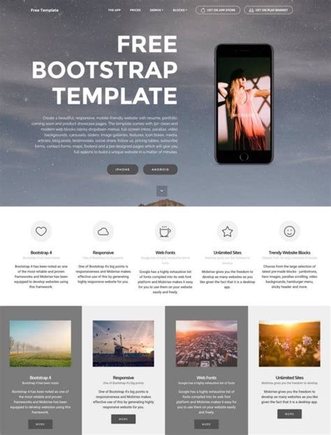 79 Free Bootstrap Themes And Templates