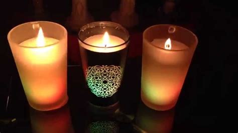 Glade Color Changing Candles Youtube