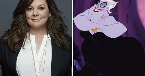 Ursula Actress Melissa Mccarthy Gives Live Action Little Mermaid