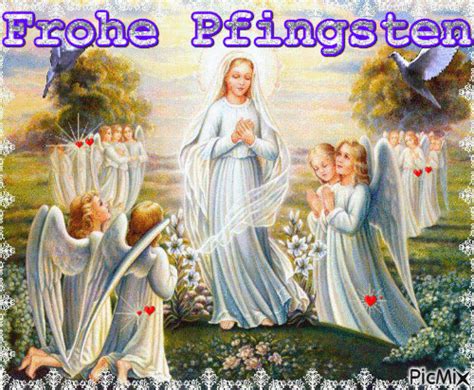 Ostern ist eines der wichtigsten christlichen feiertage, die helle auferstehung christi. Frohe Pfingsten - PicMix