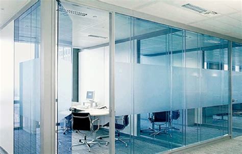 frameless office glass partition dubai uae khaleej aluminium