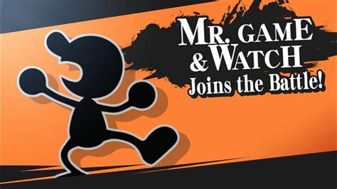 Super Smash Bros Wii U Join The Battle Mrgame And Watch Youtube