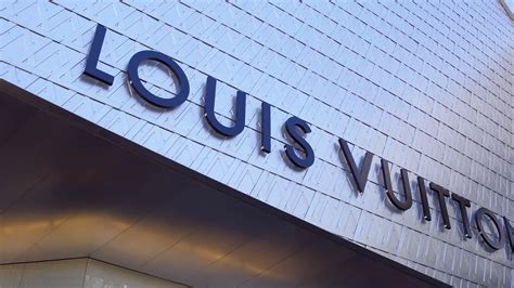 lwi vɥitɔ̃) or by its initials lv, is a french fashion house and luxury goods company founded in 1854 by louis vuitton. Louis Vuitton sign exterior store front downtown Las Vegas ...