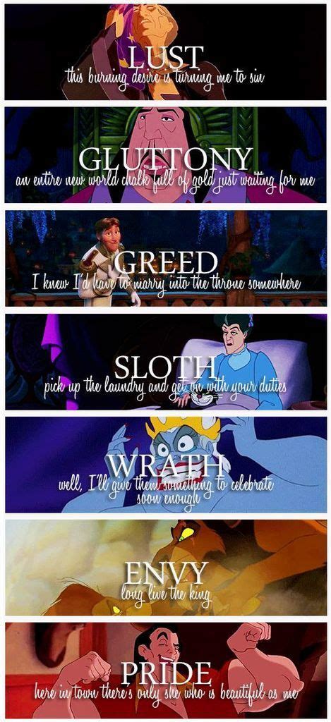 Seven Deadly Disney Sins We