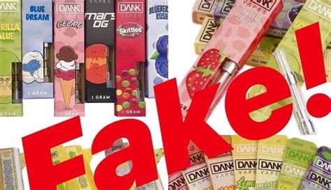 Fake Dank Vapes Carts New Packaging Updated April 2019