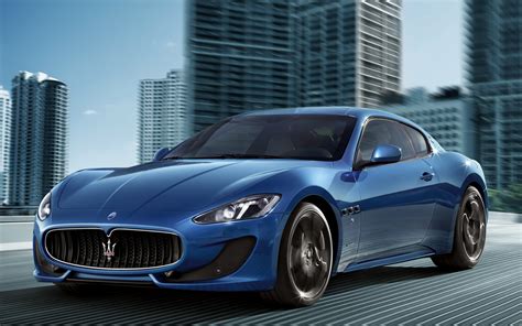 X Blue Car Car Luxury Car Maserati Maserati Granturismo Vehicle Hd Wallpaper
