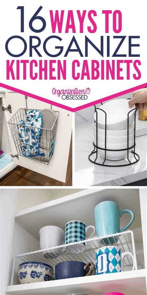 Organize Your Kitchen Cabinets With These Kitchen Cabinet Organizers