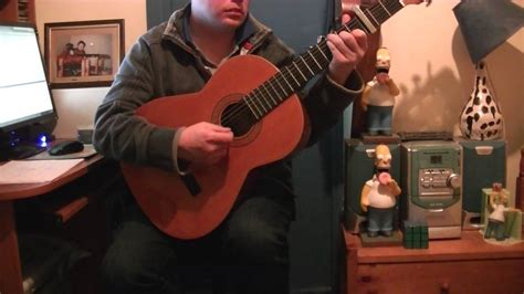 The Dubliners The Ould Triangle Classical Guitar Cover Youtube