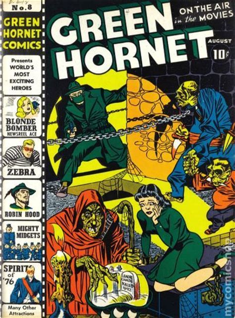 Green Hornet Comics 1940 Comic Books