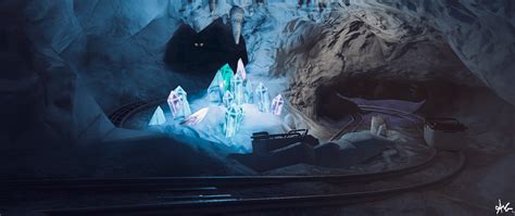 matterhorn bobsleds crystal cavern [realistic recreation] r planetcoaster