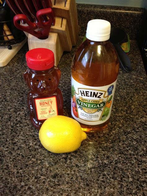 Natural Homemade Detox Cleanse T Honey T Lemon Juice T Apple