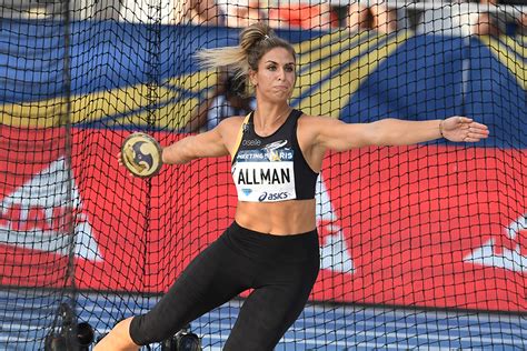 2 days ago · valarie allman of the united states opening throw of 68.98m was enough for her to hold onto olympic gold in the women's discus at the olympic stadium. After An AR, Valarie Allman Back In Love With The Sport ...