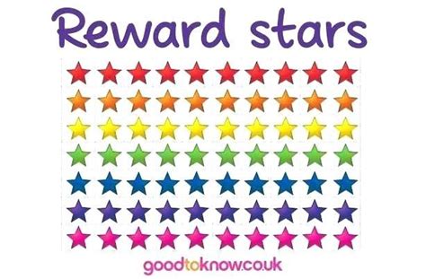 Printable Stars For Reward Charts