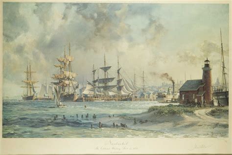 John Stobart 2 Prints Of Nantucket