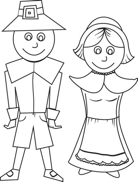 Free Printable Pilgrim Coloring Pages Printable Templates