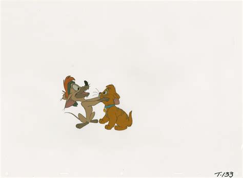Oliver And Company Production Cel ID Augoliver19302 Van Eaton
