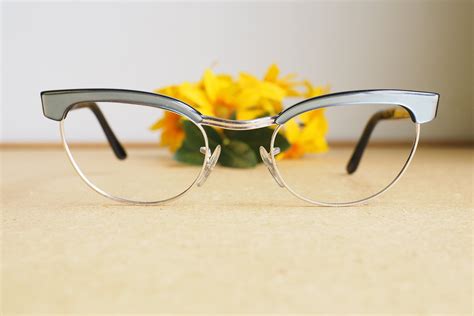 eyeglass vintage 1960s cateye glasses new old stock frames etsy vintage eyeglasses cat eye
