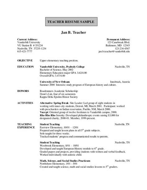 How to write a perfect teaching. Sample Resume For Teachers In India Word Format - BEST ...