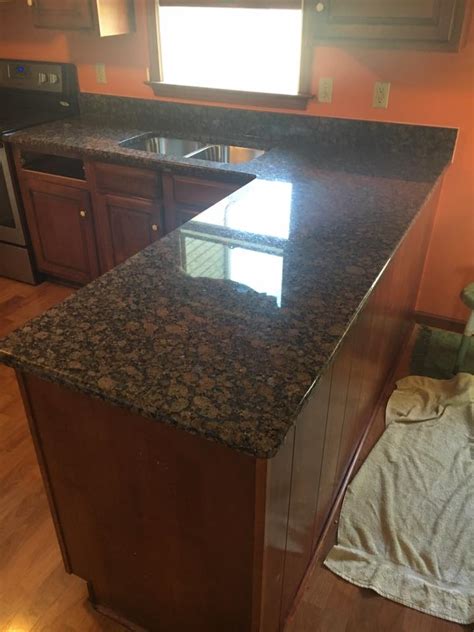 Baltic Brown Installation Gallery Granite Works Of Pa