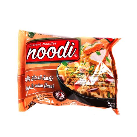 Noodi Instant Noodle Chicken Onion 70 Gm Al Fatah