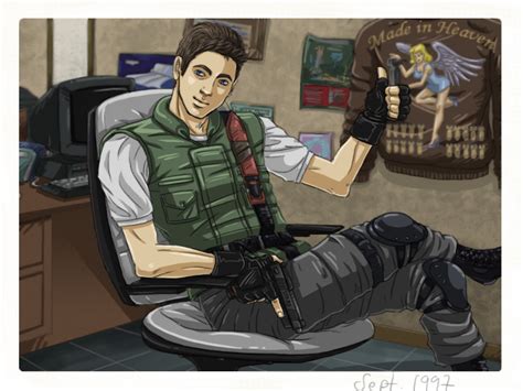 Chris Redfield By Arwencilla On Deviantart