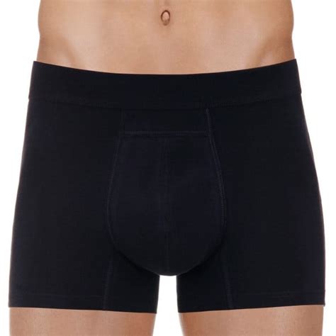 Boxer Homme Coton Noir Pour Fuites Urinaires Incontinence Protechdry