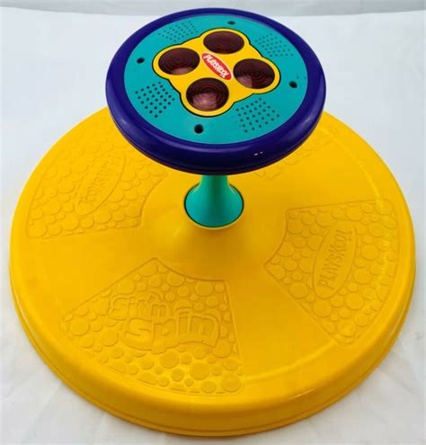 Playskool Sit N Spin Sit And Spin Music And Lights Sound Clean Etsy