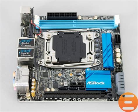 Asrock X99e Itxac Mini Itx Motherboard Review Play3r