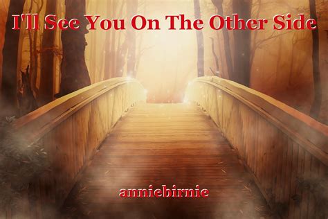 Ill See You On The Other Side Poem By Anniebirnie