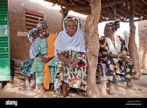 In Northern Burkina Faso A Fulani Wedding Has Taken Place Women Bring