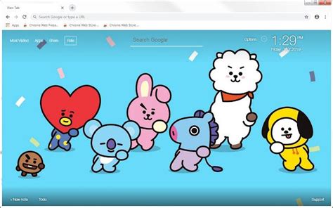 Bts Bt21 Hd Wallpapers New Tab Themes Hd Wallpapers