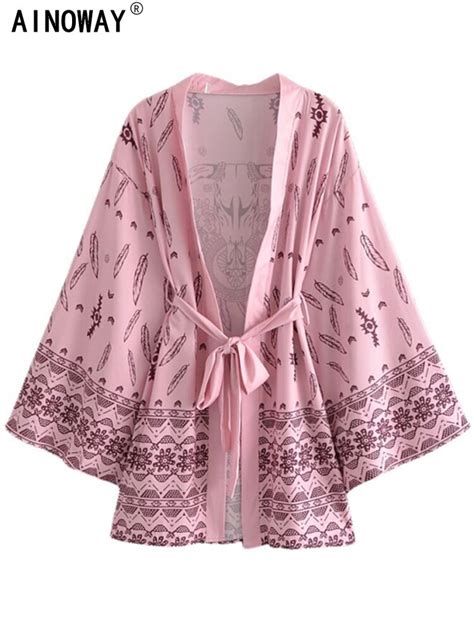 floral kimono swimsuit cover bohemian kimonos women bohemian beachwear kimono cover ups