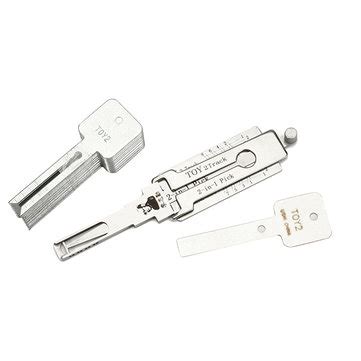 With some simple tools and a little patience, you can check the condition of the lock. TOY 2Track 2 in 1 Car Door Lock Pick Decoder Unlock Tool Locksmith Tools Sale - Banggood.com