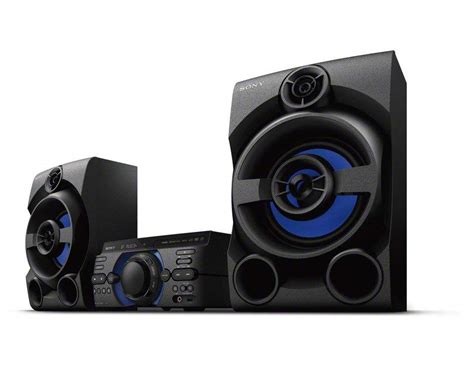 Sony Mhc M20d Sistema De Audio Doméstico Negro 0 In Distributor