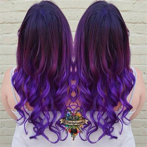Bayalage Ombré Color Melt Pravana Vivids Purple Hair Purple Hair