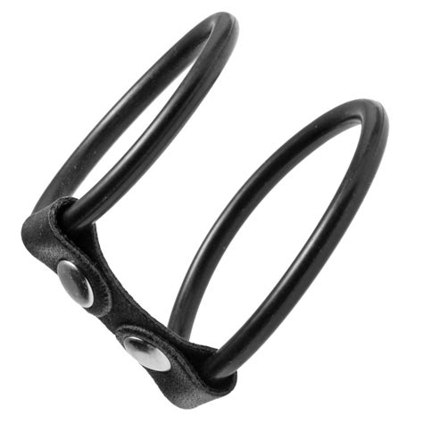 Double Cock Ring Harness The Bdsm Toy Shop
