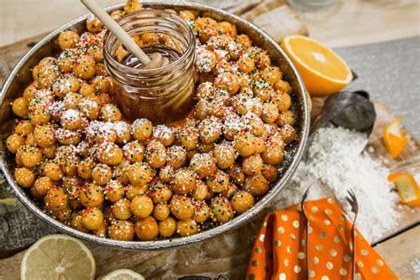 Allow to set for 2 hours (can be made 1 day in. Struffoli | Home & Family | Hallmark Channel