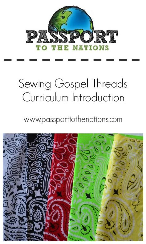 A giant at the door 1 ed. "Sewing Gospel Threads" Curriculum: Introduction - back ...