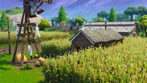 It was located at the southern part of the map and has a chance to be very chaotic. Fatal Fields - Fortnite Wiki
